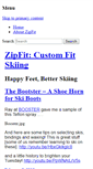 Mobile Screenshot of blogs.zipfit.com